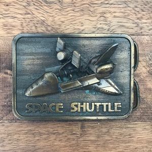 Space Shuttle Belt Buckle